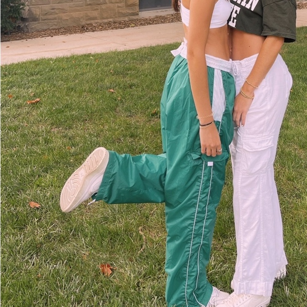 Vintage MSU track pants